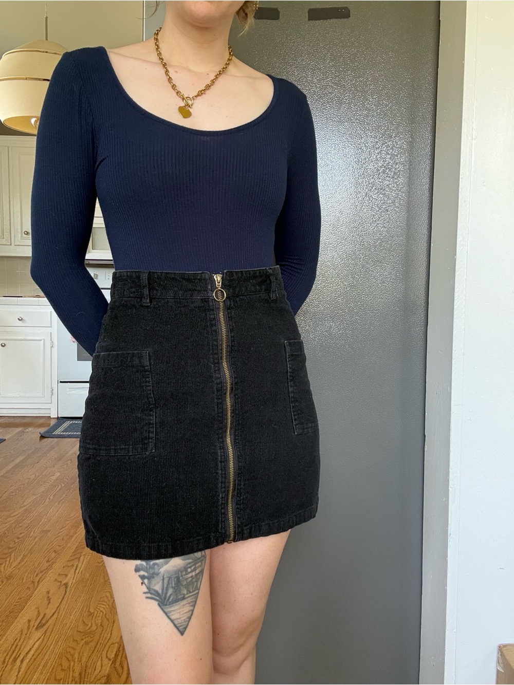 Altar’d State corduroy mini skirt